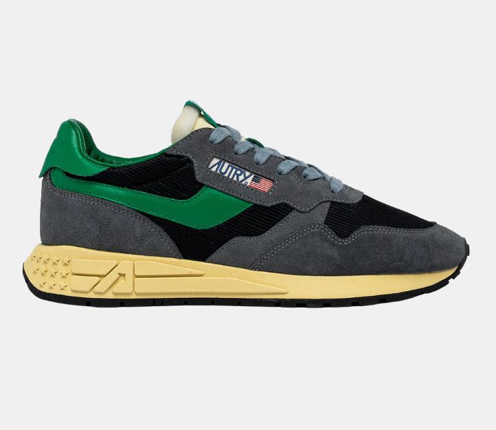Zapatillas autry reelwind low man suede mesh peat grntam